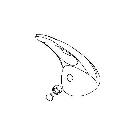 Pfister Pfister Loop Hdl W/Screw -Btn Cr 940-091A